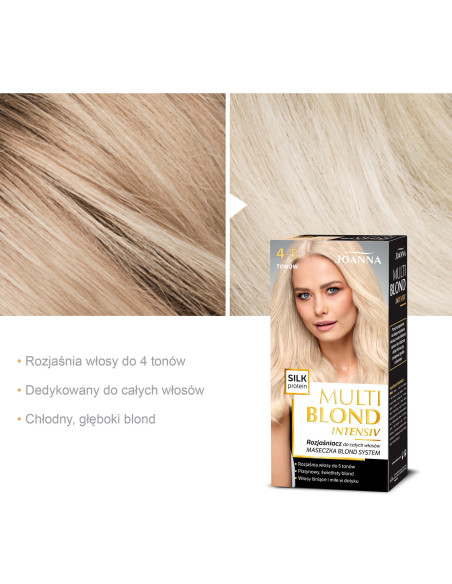 MULTI BLOND INTENSIV hajvilágosító a teljes hajra, 4–5 árnyalat