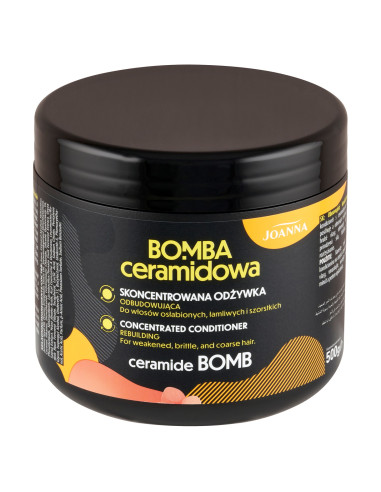 CERAMIDBOMBA koncentrált regeneráló hajbalzsam 500 g