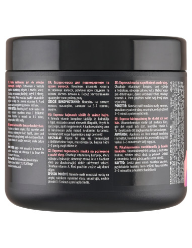 VITAMINBOMBA expressz hajpakolás 500 g