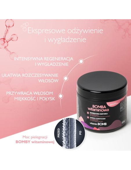 VITAMINBOMBA expressz hajpakolás 500 g