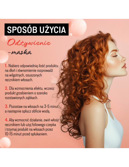 JOANNA CURLS vyživujúca a hydratačná maska na kučeravé vlasy 300 g