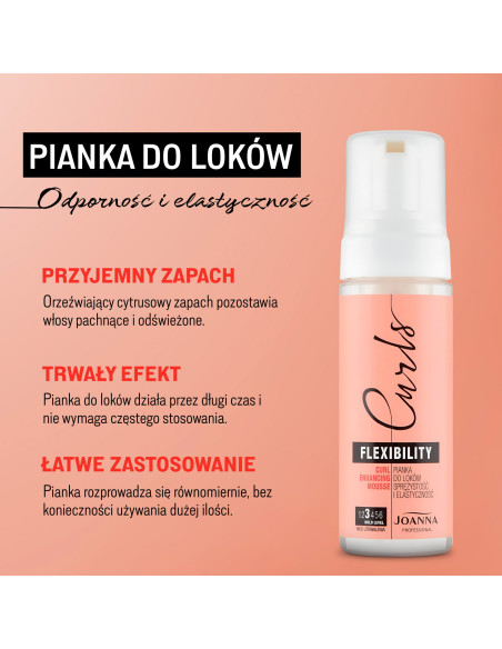 PROFESSIONAL CURLS hajrögzítő göndör hajra 150 ml