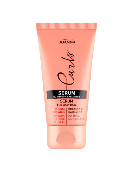 Sérum na kučeravé vlasy JOANNA CURLS 50g – hydratácia, pružnosť a krásna kučera