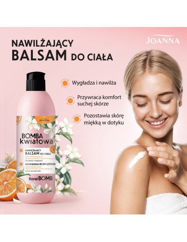 VIRÁGBOMBA hidratáló testbalzsam narancsvirággal 500 g