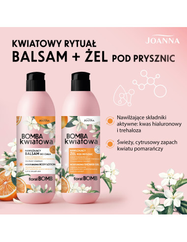 Hydratačný sprchový gél Orange Blossom | s kyselinou hyalurónovou