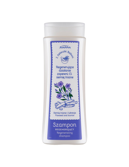 NAGYMAMA PATIKÁJA regeneráló sampon lenmaggal és édesgyökérrel 300 ml