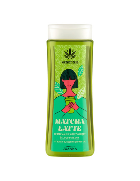 JOANNA YOUTH frissítő tusfürdő – Matcha Latte 300 ml