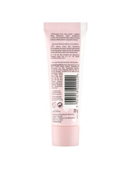 JS Romantic Elixir Parfémovaný krém na ruce a nehty 20 g