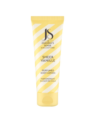 JOANNA'S SENSE Sheer Vanille hidratáló testbalzsam 80 g