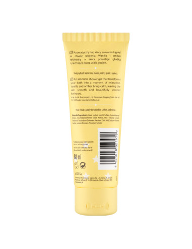 Sprchový gel Sheer Vanille 80 ml – cestovní velikost