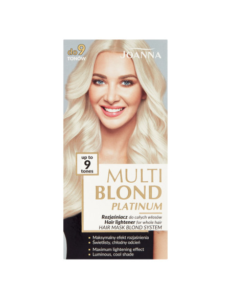 MULTI BLOND PLATINUM zosvetľovač pre celé vlasy až o 9 tónov