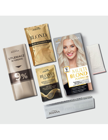 MULTI BLOND PLATINUM hajvilágosító a teljes hajra, akár 9 árnyalat