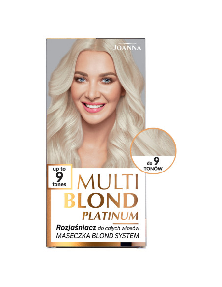 MULTI BLOND PLATINUM hajvilágosító a teljes hajra, akár 9 árnyalat