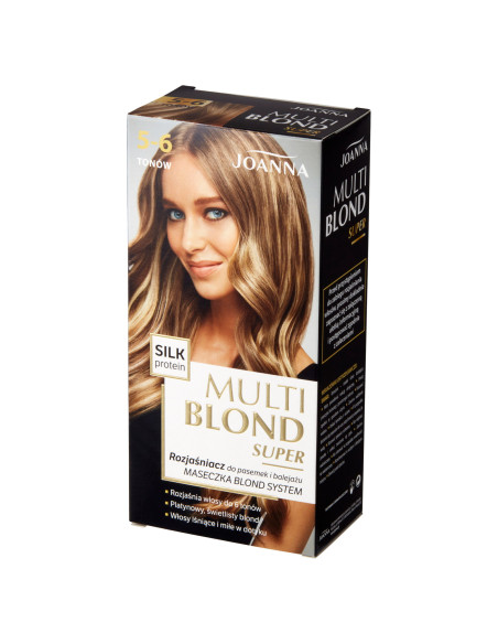 MULTI BLOND SUPER hajvilágosító melírhoz és balayage-hoz, 5–6 árnyalat