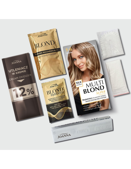 MULTI BLOND SUPER rozjasňovač pre melír a balayage 5-6 tónov