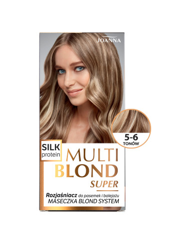 MULTI BLOND SUPER hajvilágosító melírhoz és balayage-hoz, 5–6 árnyalat