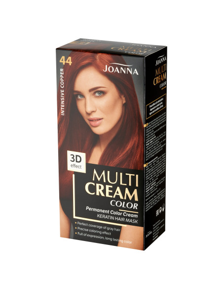 Joanna Multi Cream Color Farba na vlasy intenzívna medená 44