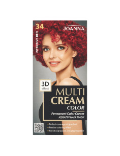 MULTI CREAM COLOR hajfesték 34 Intenzív vörös