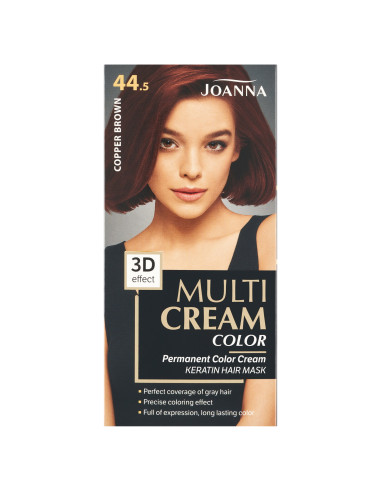 Joanna Multi Cream Color Farba na vlasy medenohnedá 44,5