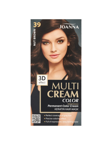 Joanna Multi Cream Color Farba na vlasy orechovo hnedá 39