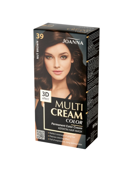 Joanna Multi Cream Color Farba na vlasy orechovo hnedá 39