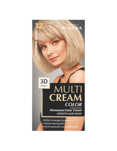Joanna Multi Cream Color Farba na vlasy platinová blond 32