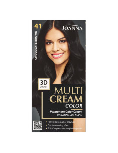 Joanna Multi Cream Color Farba na vlasy čokoládovo hnedá 41