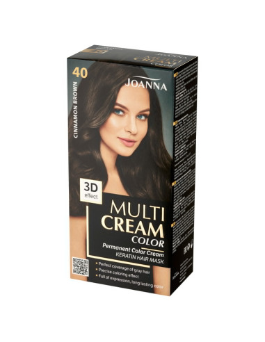 Joanna Multi Cream Color Farba na vlasy škoricovo hnedá 40