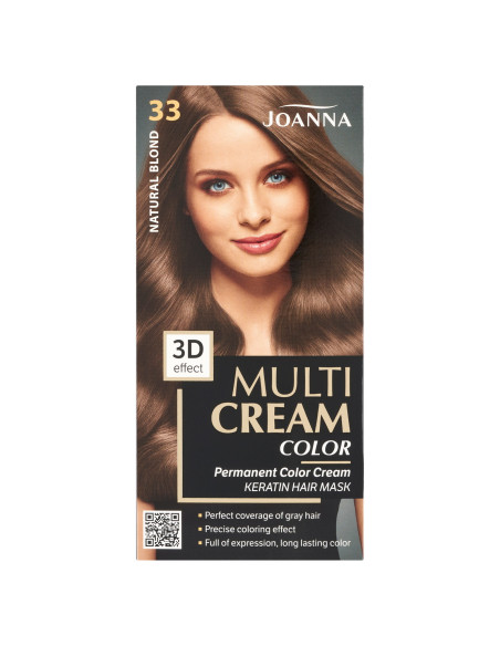Joanna Multi Cream Color Přírodní blond barva na vlasy 33