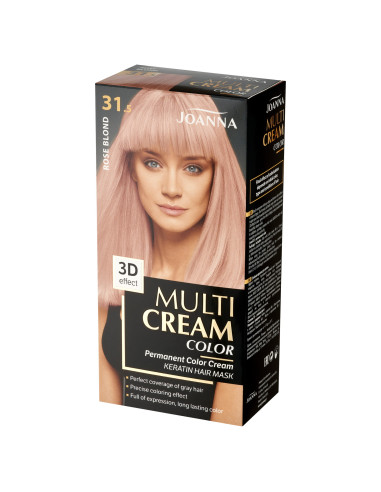 Joanna Multi Cream Color Rose blond farba na vlasy 31.5