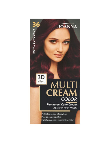 MULTI CREAM COLOR hajfesték 36 Királyi bordó