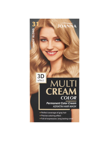 Joanna Multi Cream Color Sandy blond barva na vlasy 31