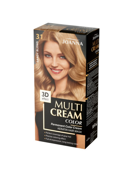 Joanna Multi Cream Color Sandy blond barva na vlasy 31