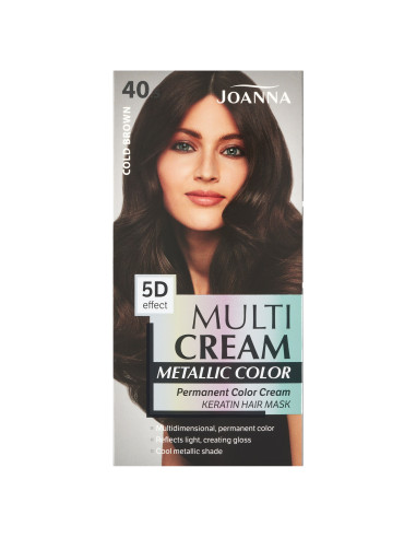 MULTI CREAM METALLIC COLOR hajfesték 40.5 Hidegbarna