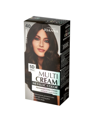MULTI CREAM METALLIC COLOR hajfesték 40.5 Hidegbarna