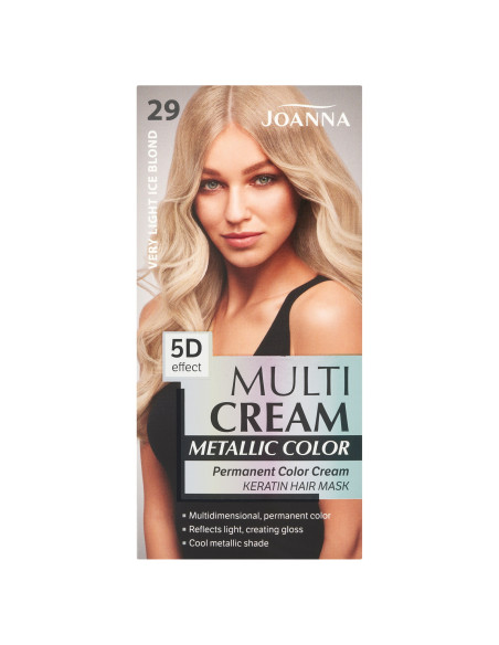 MULTI CREAM METALLIC COLOR hajfesték 29 Nagyon világos hószőke
