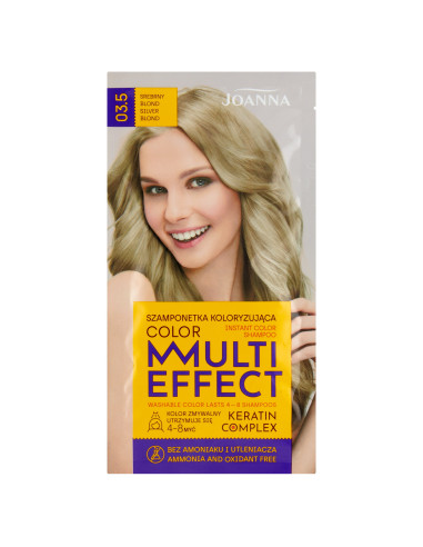 MULTI EFFECT COLOR színező sampon 03.5 Ezüstszőke 35 g