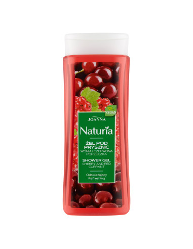 NATURIA Sprchový gél čerešňa a červené ríbezle 300 ml