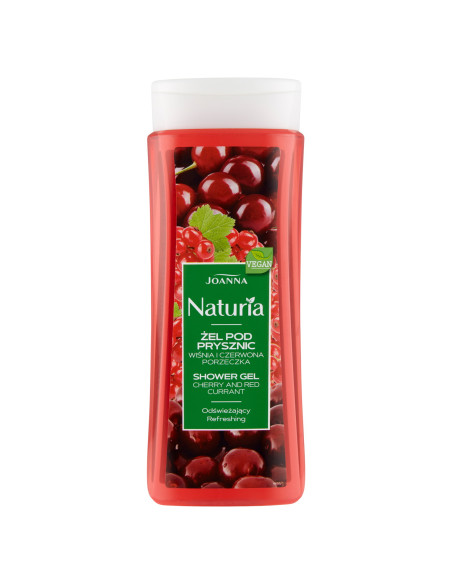 NATURIA tusfürdő cseresznye és ribizli 300 ml