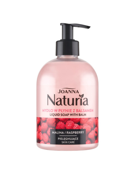 NATURIA tekuté mydlo s balzamom Malina 500 ml