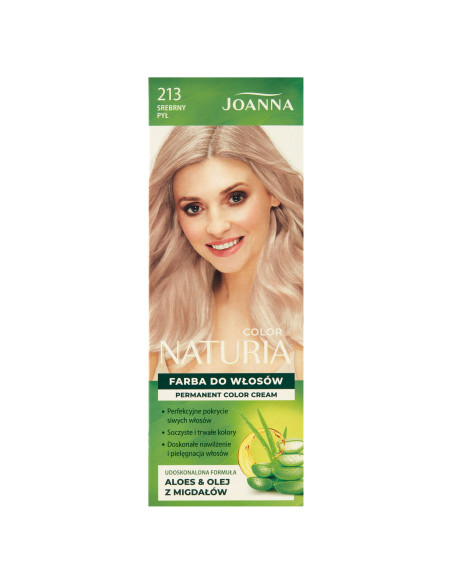 NATURIA COLOR Farba Strieborný prach (213)