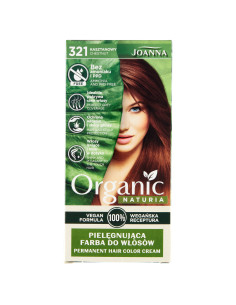 NATURIA ORGANIC VEGAN hajfesték 321 Gesztenye