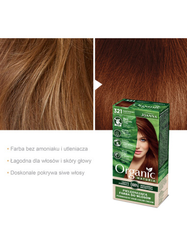 NATURIA BIO Vegan Paint Kaštan 321