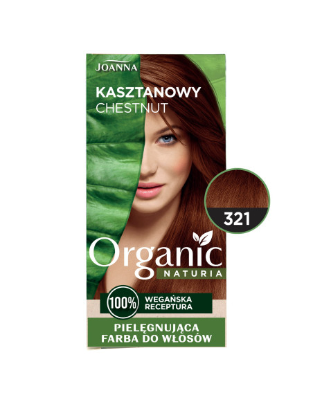 NATURIA ORGANIC VEGAN hajfesték 321 Gesztenye