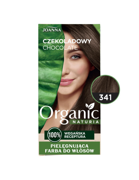 NATURIA ORGANIC VEGAN hajfesték 341 Csokoládé