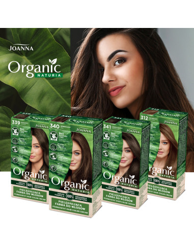 NATURIA ORGANIC VEGAN hajfesték 339 Kakaó