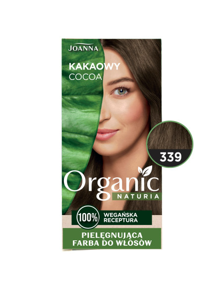 NATURIA ORGANIC VEGAN hajfesték 339 Kakaó