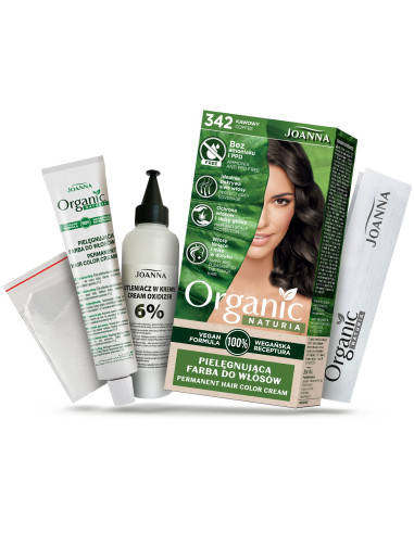 NATURIA ORGANIC VEGAN hajfesték 342 Kávé