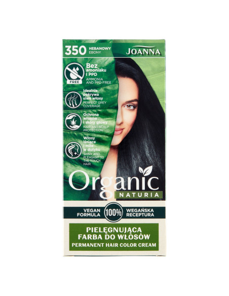 NATURIA ORGANIC VEGAN hajfesték 350 Ében