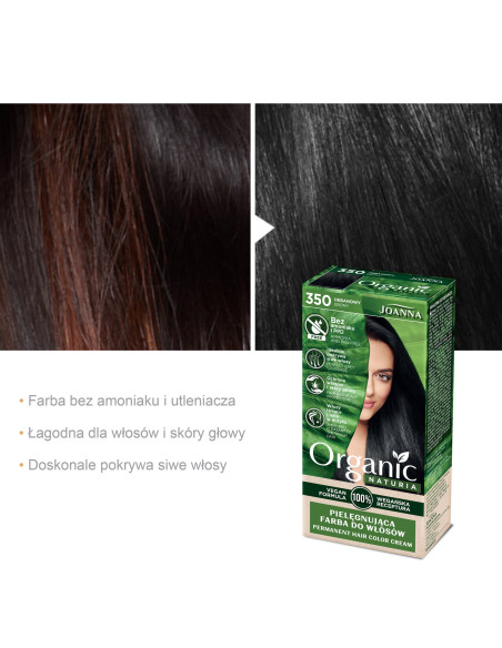 NATURIA ORGANIC VEGAN hajfesték 350 Ében